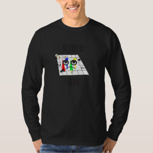 Bored Game Board Game Dice Meeple Cards Role Play T-Shirt