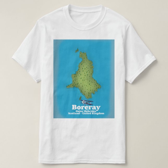 Boreray Outer Hebrides Scotland UK T-Shirt (Design Front)