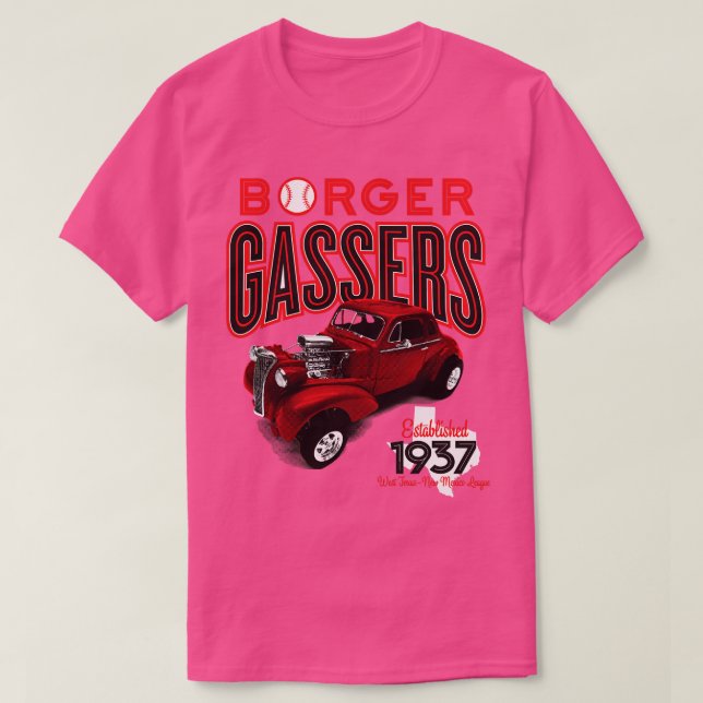 Borger Gassers T-Shirt (Design Front)