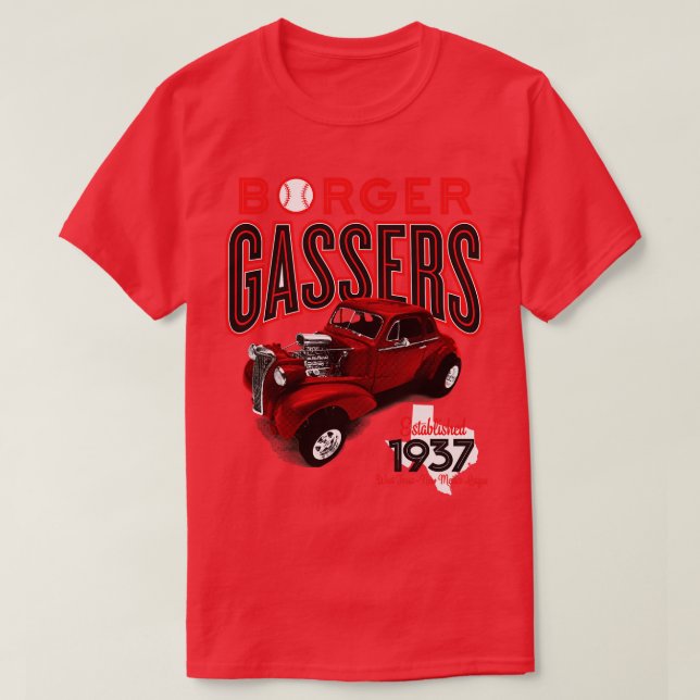 Borger Gassers T-Shirt (Design Front)