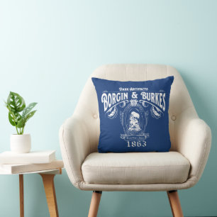 BORGIN & BURKES™ Dark Artefacts Store Graphic Cushion