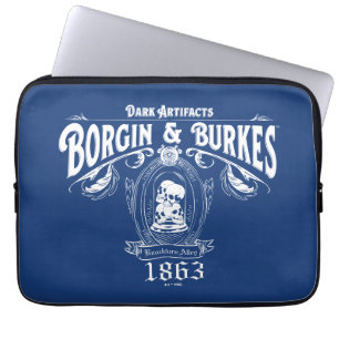 BORGIN & BURKES™ Dark Artefacts Store Graphic Laptop Sleeve