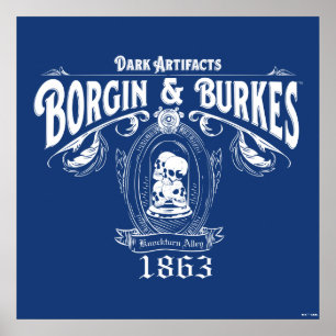 BORGIN & BURKES™ Dark Artefacts Store Graphic Poster