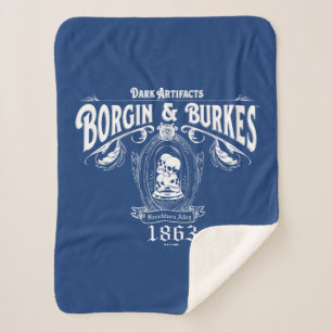 BORGIN & BURKES™ Dark Artefacts Store Graphic Sherpa Blanket