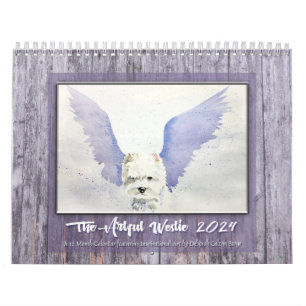 Borgo's The Artful Westie 2024 Calendar