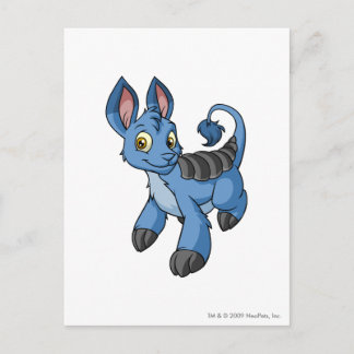 Bori Blue Postcard