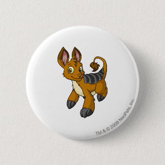 Bori Brown 6 Cm Round Badge