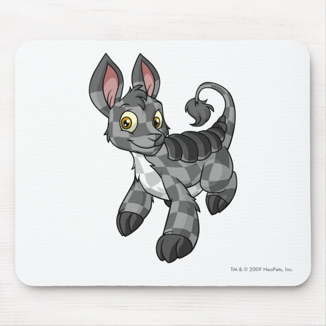 Bori Chequered Mouse Mat (Front)
