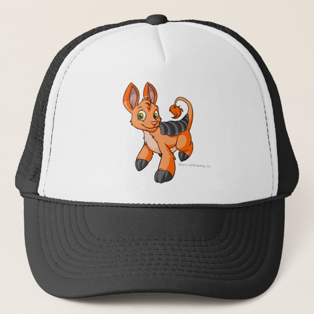 Bori Orange Trucker Hat (Front)