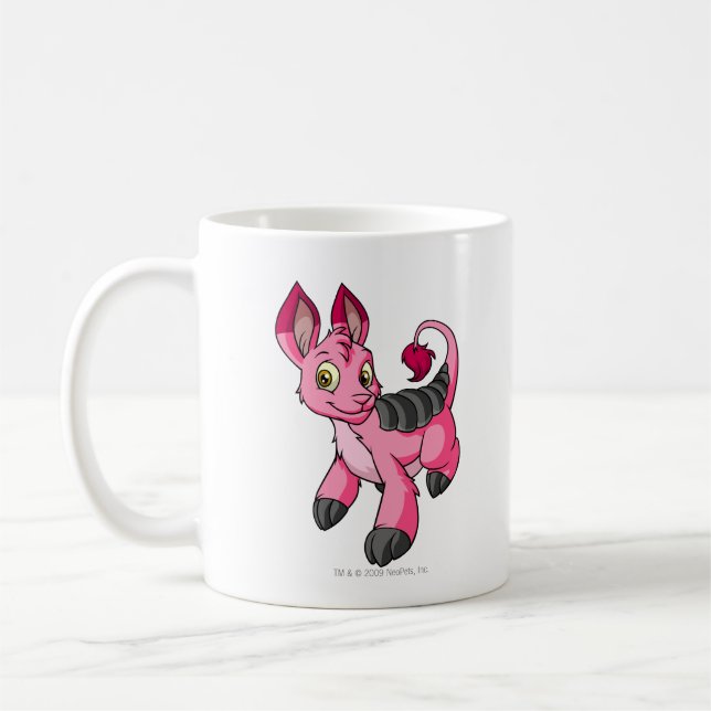 Bori Pink Coffee Mug (Left)