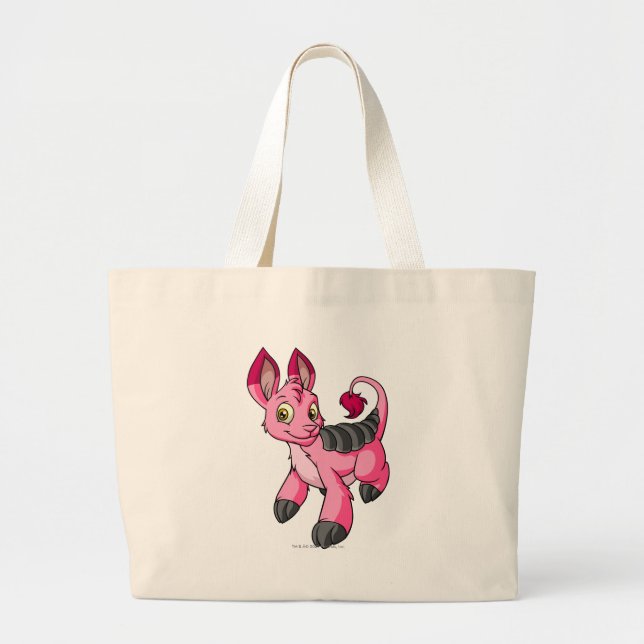 Bori Pink Large Tote Bag (Front)