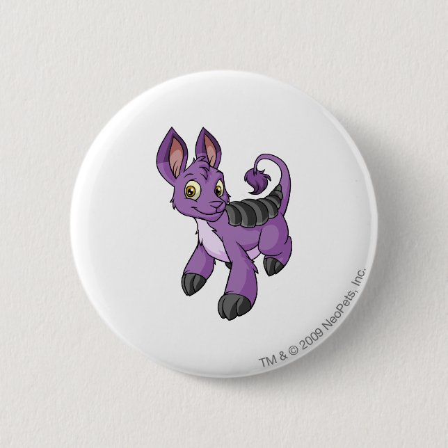 Bori Purple 6 Cm Round Badge (Front)