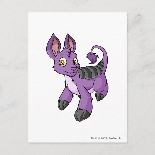 Bori Purple Postcard (Front)