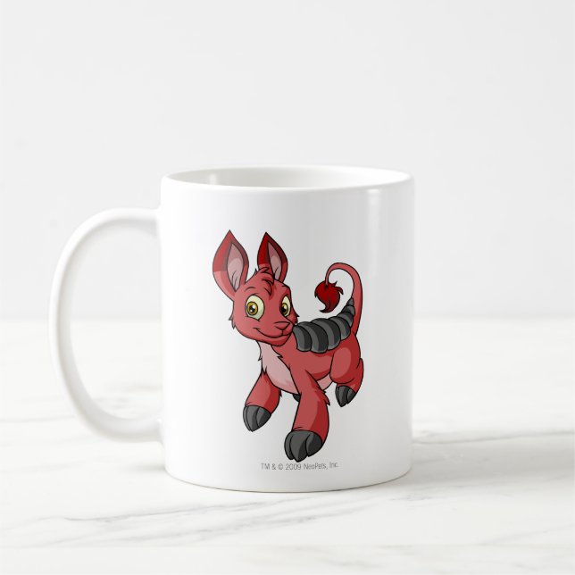Bori Red Coffee Mug (Left)