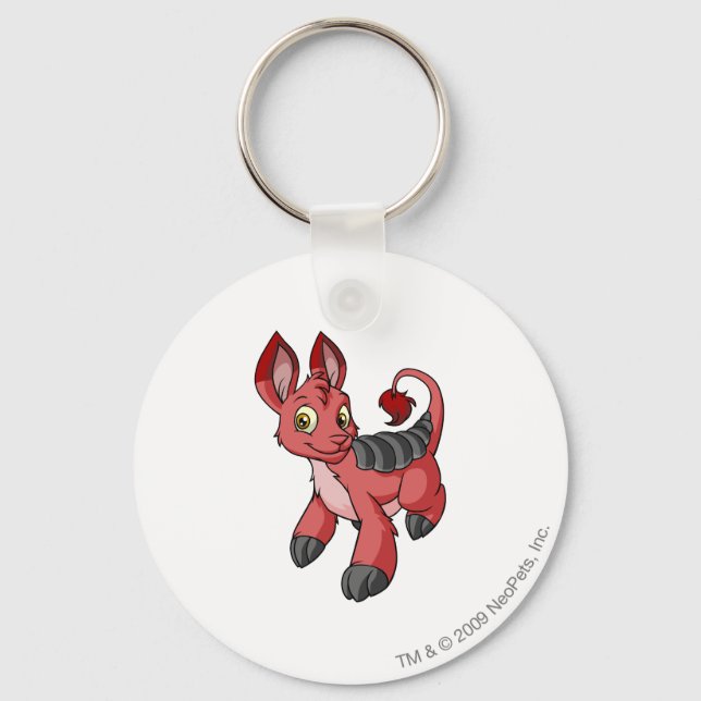 Bori Red Key Ring (Front)