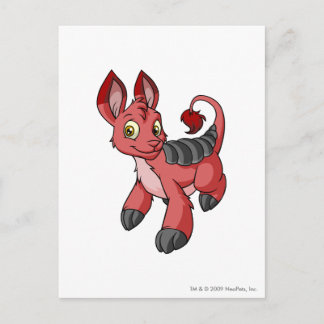 Bori Red Postcard