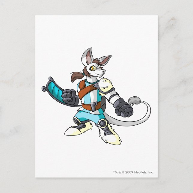 Bori Terror Mountain Player Postcard (Front)