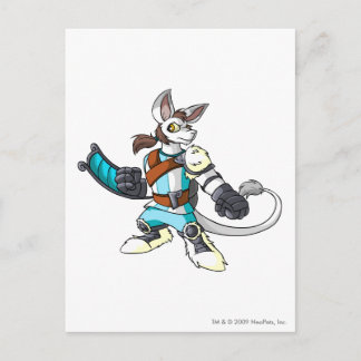 Bori Terror Mountain Player Postcard