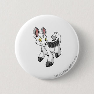 Bori White 6 Cm Round Badge