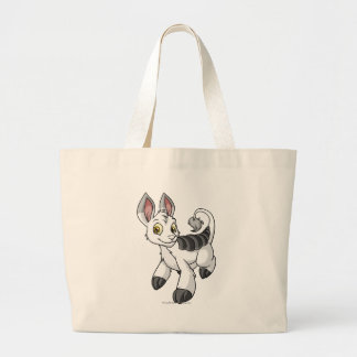 Bori White Large Tote Bag