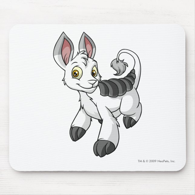 Bori White Mouse Mat (Front)