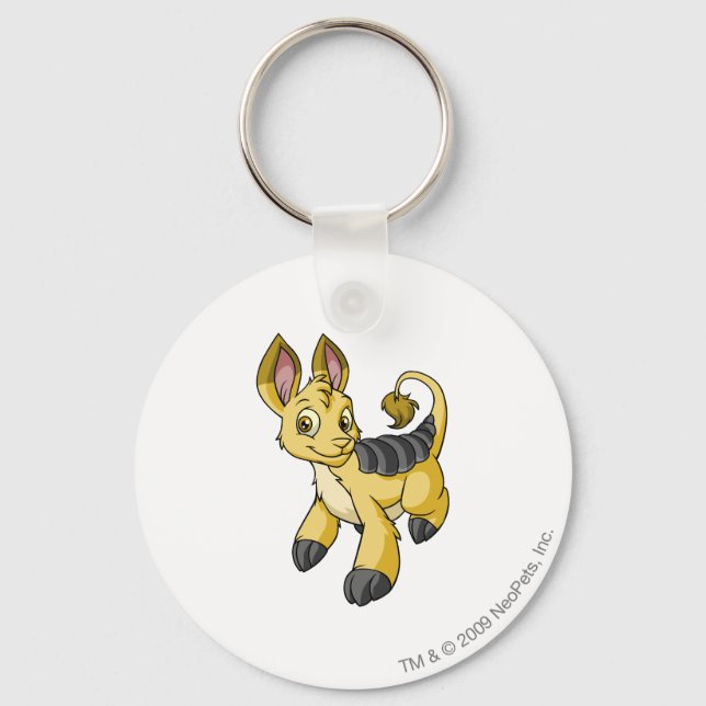 Bori Yellow Key Ring (Front)