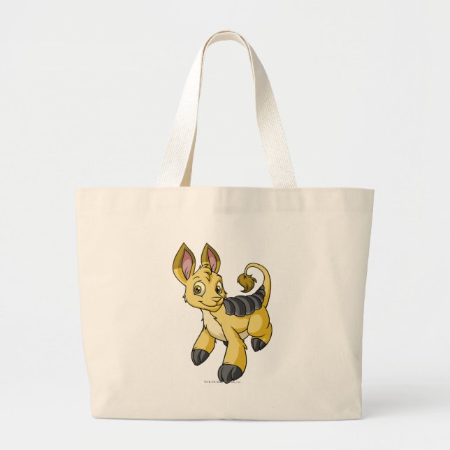 Bori Yellow Large Tote Bag (Front)