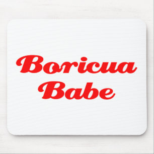 Boricua Babe Mouse Mat