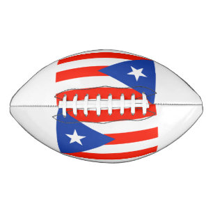 Boricua Banderas Puerto Rican Flags Alberto's Fave American Football