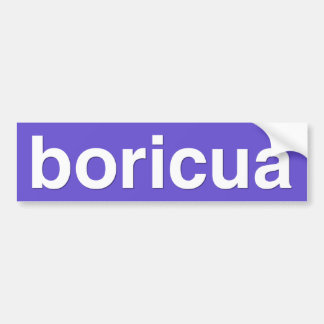 boricua bumper sticker