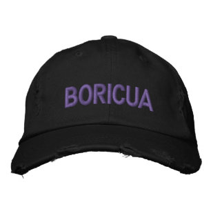 Boricua Embroidered Hat