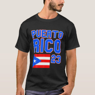 Boricua Flag PR Puerto Rico Baseball Jersey Rican T-Shirt