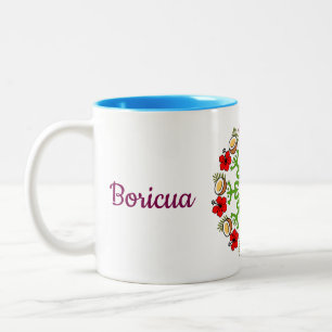 Boricua flamboyan mug