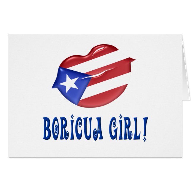 Boricua Girl (Front Horizontal)