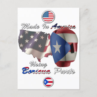 Boricua_Made Postcard