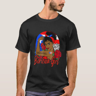 Boricua Puerto Rican Girl Puerto Rico Mujer Puerto T-Shirt