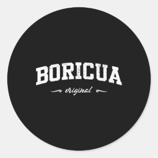 Boricua Puerto Rico Original Classic Round Sticker