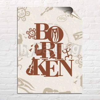 Boriken Puerto Rico Taino Wall Art Download Poster