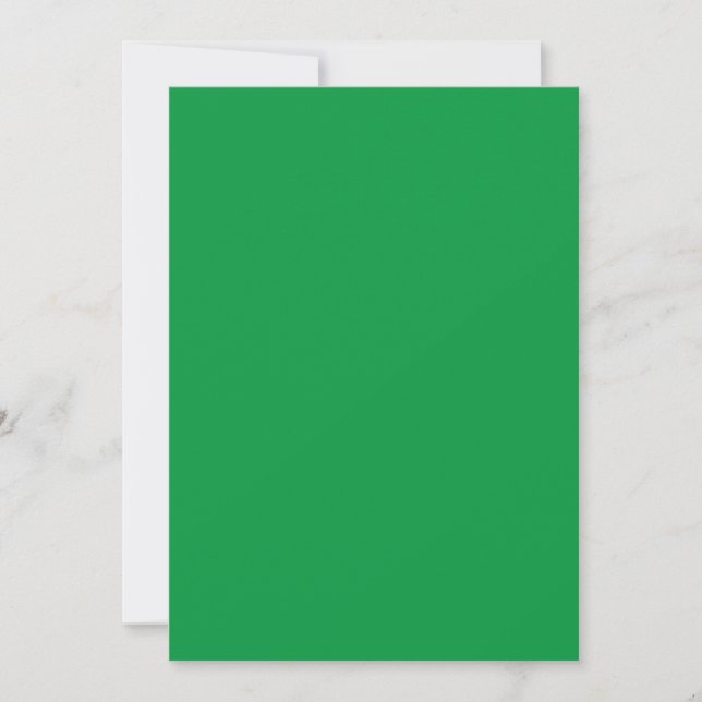 Boring Green,Dark Mint,Faded Green, Invitation (Front)