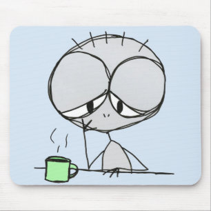 Boring N/T Mouse Mat