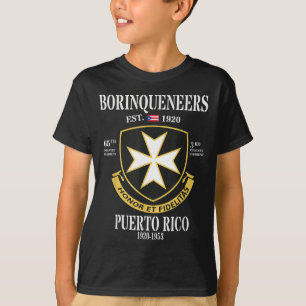 Borinqueneers 65th Infantry Regiment Puerto Rico T-Shirt