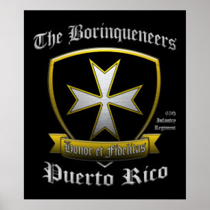 Borinqueneers Poster