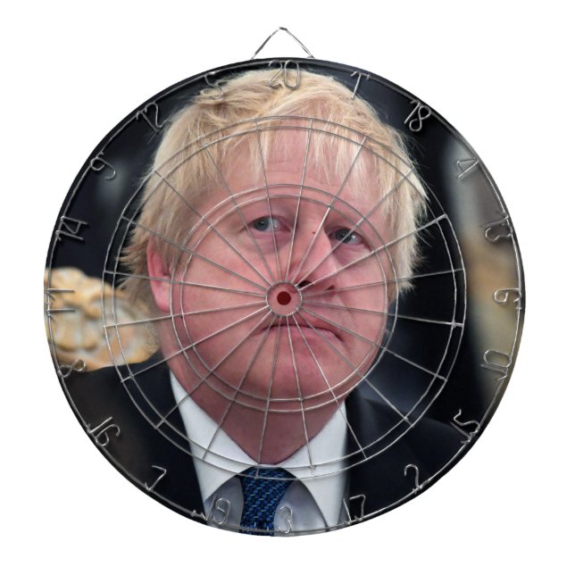 Boris Johnson Dartboard (Front)