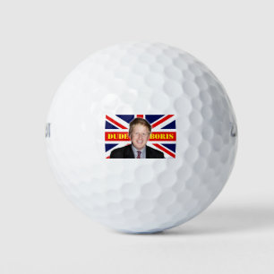 Boris Johnson DUDE Golf Balls