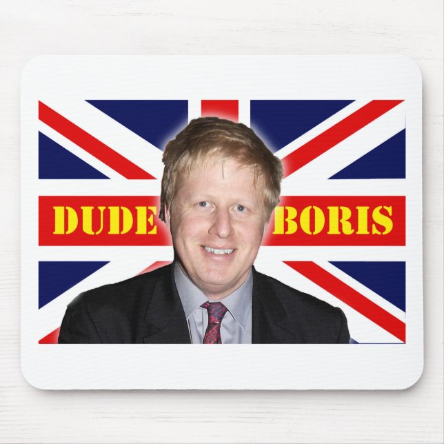 Boris Johnson DUDE Mouse Mat (Front)