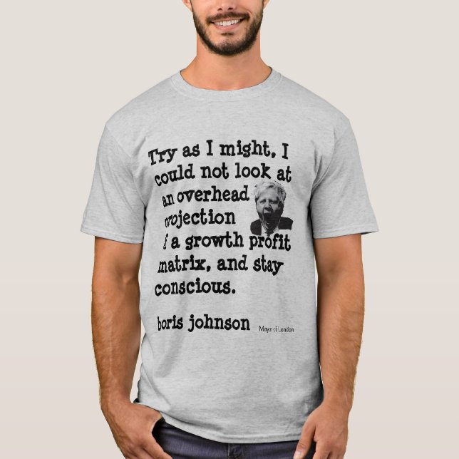 Boris Johnson T-Shirt (Front)