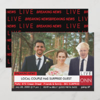 Boris Johnson WEDDING GUEST Funny TV News