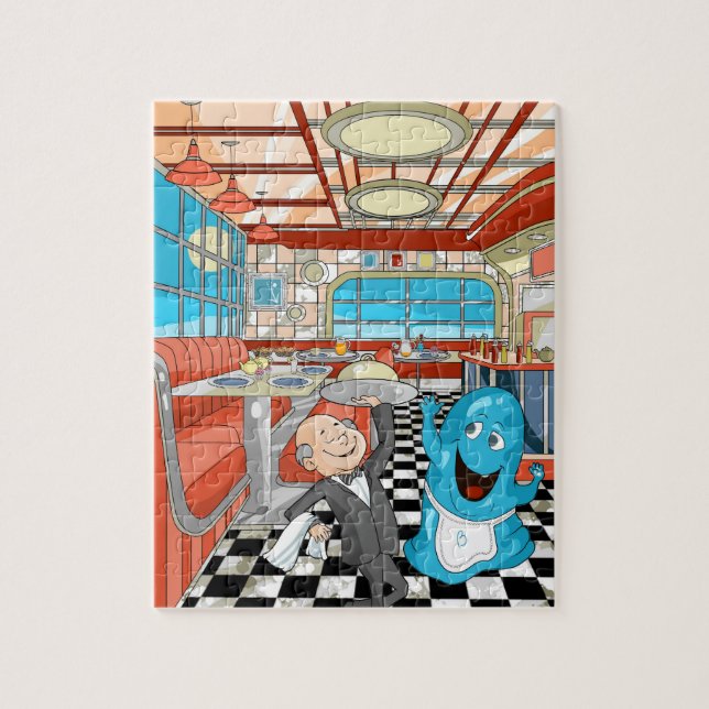 Boris the Blob  Jigsaw Puzzle (Vertical)