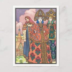 Boris Zvorykin - Vassilissa the Fair Postcard