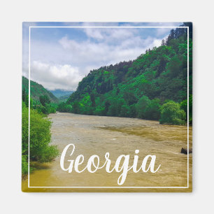 Borjomi Georgia Hot Springs Caucuses Mountains Magnet